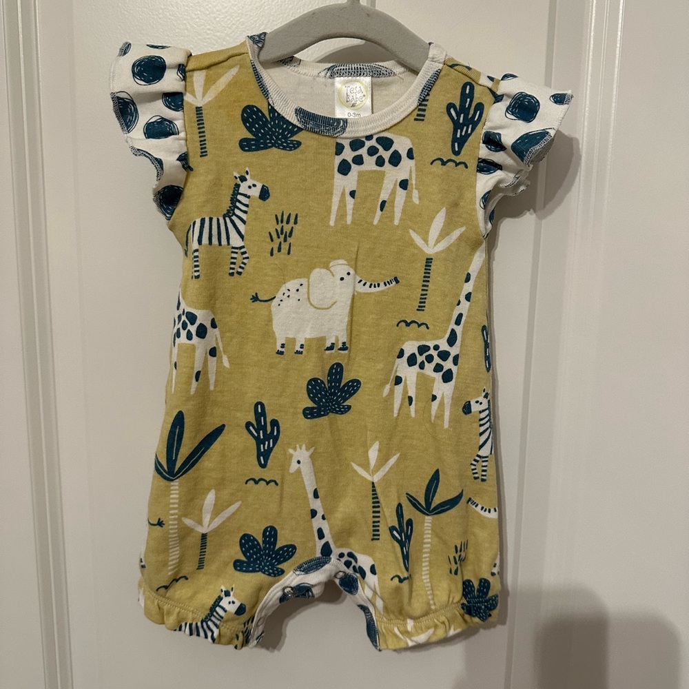 Tesa Babe 0-3 months Safari Romper